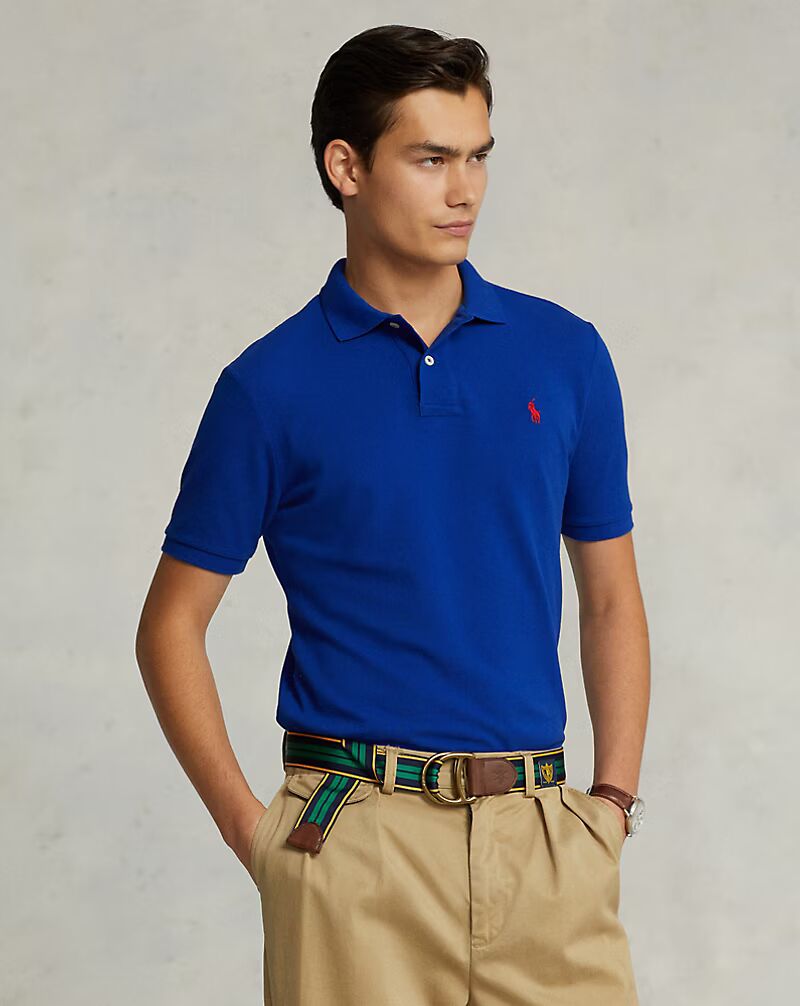 L’iconica polo in piqué - Ralph Lauren