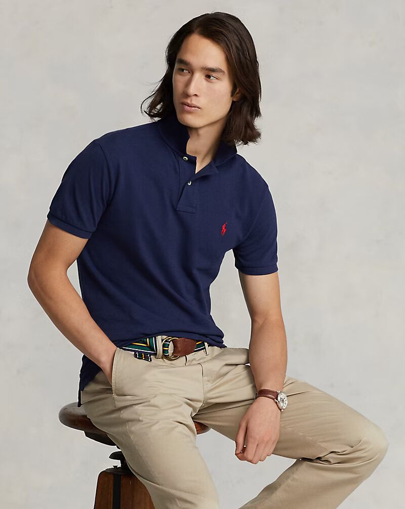 L’iconica polo in piqué - Ralph Lauren
