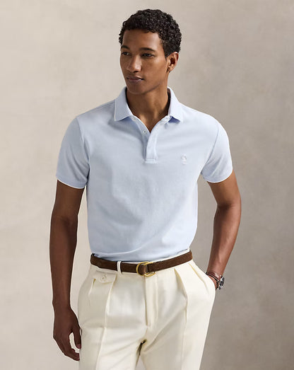 Polo in piqué Oxford Custom Slim-Fit