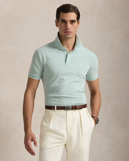 Polo in piqué Oxford Custom Slim-Fit